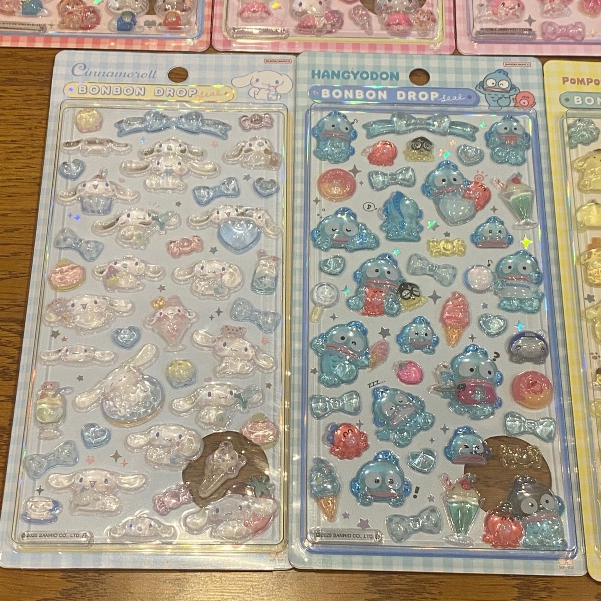最終値下げ サンリオ ボンボンドロップ シール 7個セット｜Yahoo