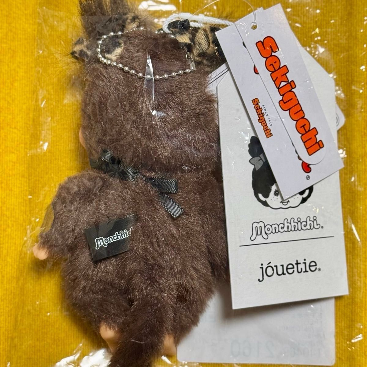 モンチッチ × ジュエティ レオパードキーチェーン Monchhichi