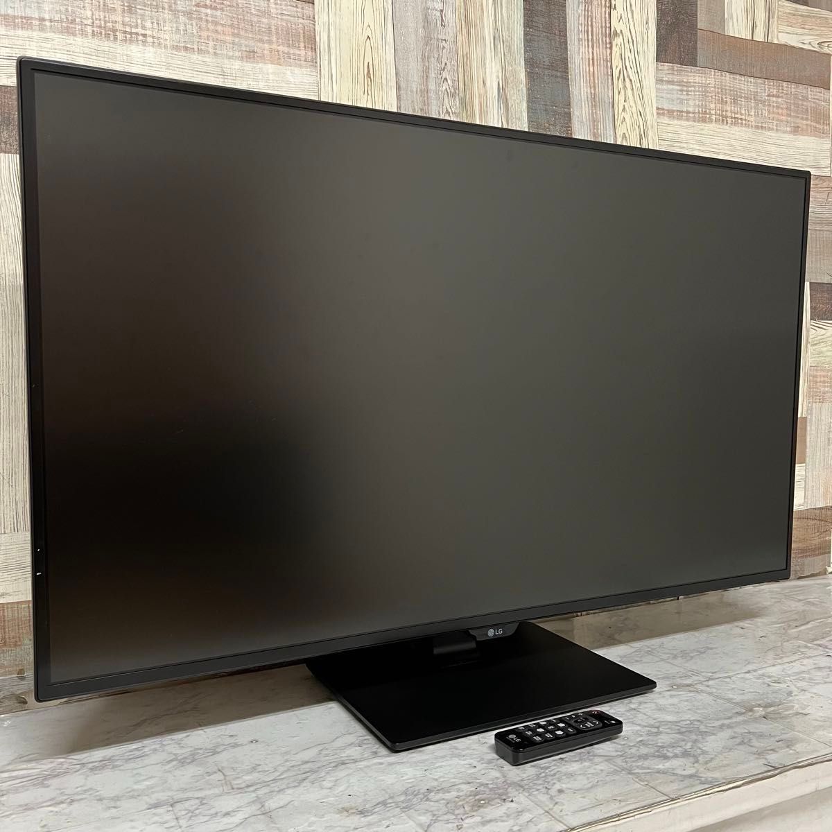 LG43V型4Kモニター4画面表示スピーカーブルーライト低減｜Yahoo!フリマ