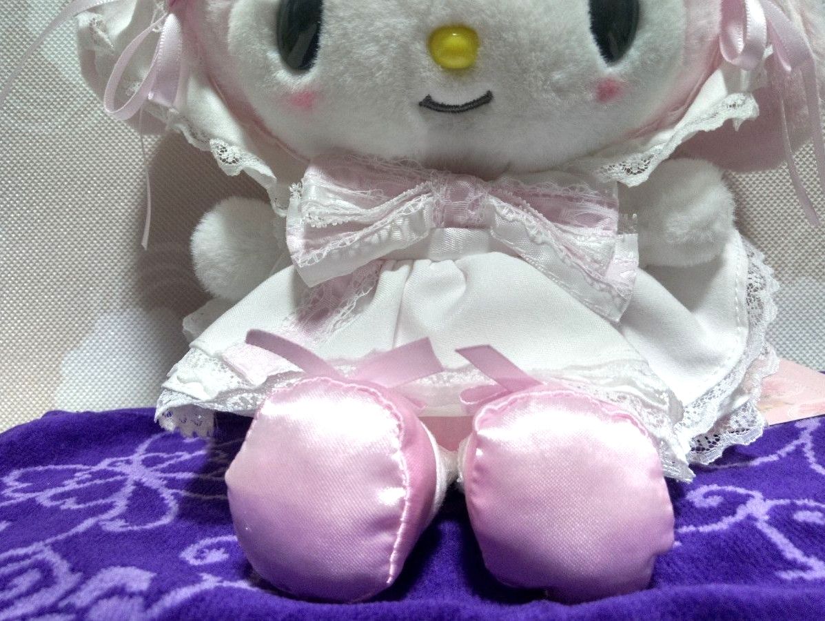 サンリオ ホワイトフリルぬいぐるみ マイメロディ｜Yahoo!フリマ（旧