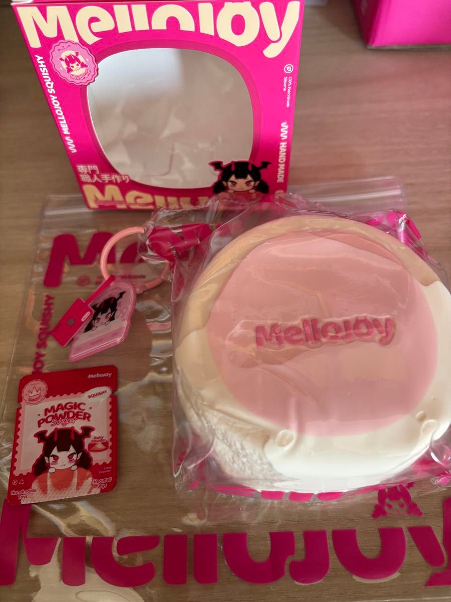 メロジョイ スクイーズ スフレ ストロベリー Mellojoy｜Yahoo!フリマ
