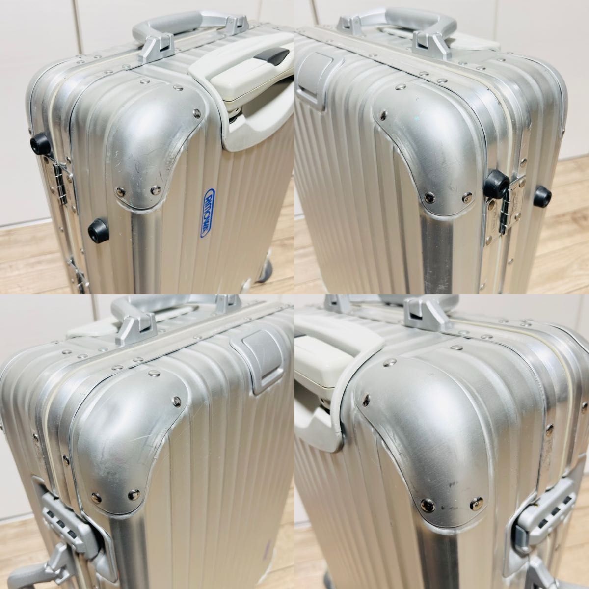 廃盤 RIMOWA リモワ TOPAS トパーズ 青ロゴ 2輪 929 52｜Yahoo!フリマ