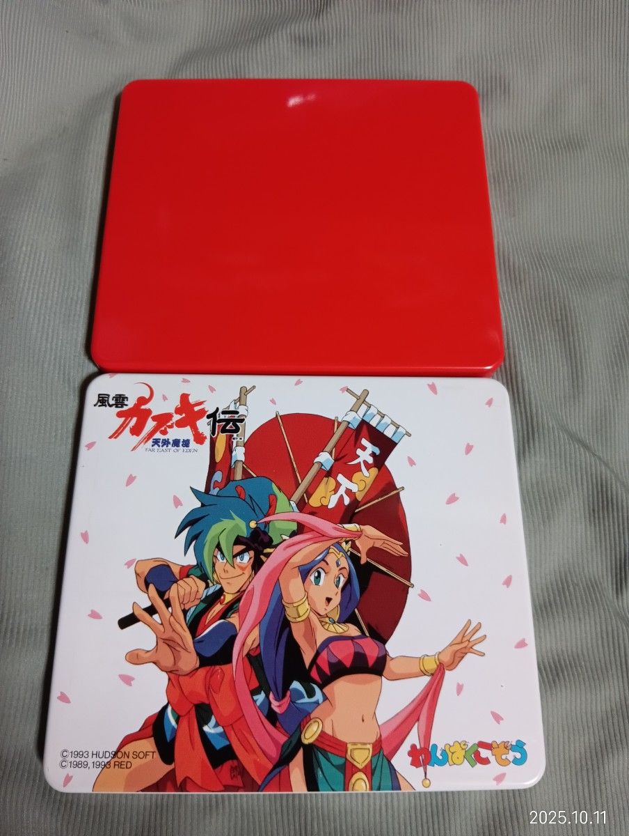 わんぱくこぞう缶ケース【PCE】 天外魔境 風雲カブキ伝 SUPER CD-ROM2
