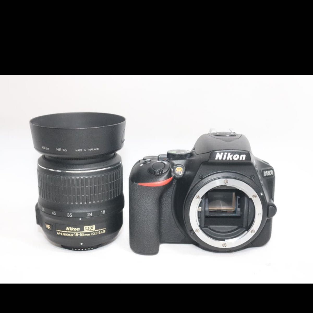 S回数少 Nikon D5600 美品 シリーズ最新 初心者キット 一眼レフ Wi-Fi