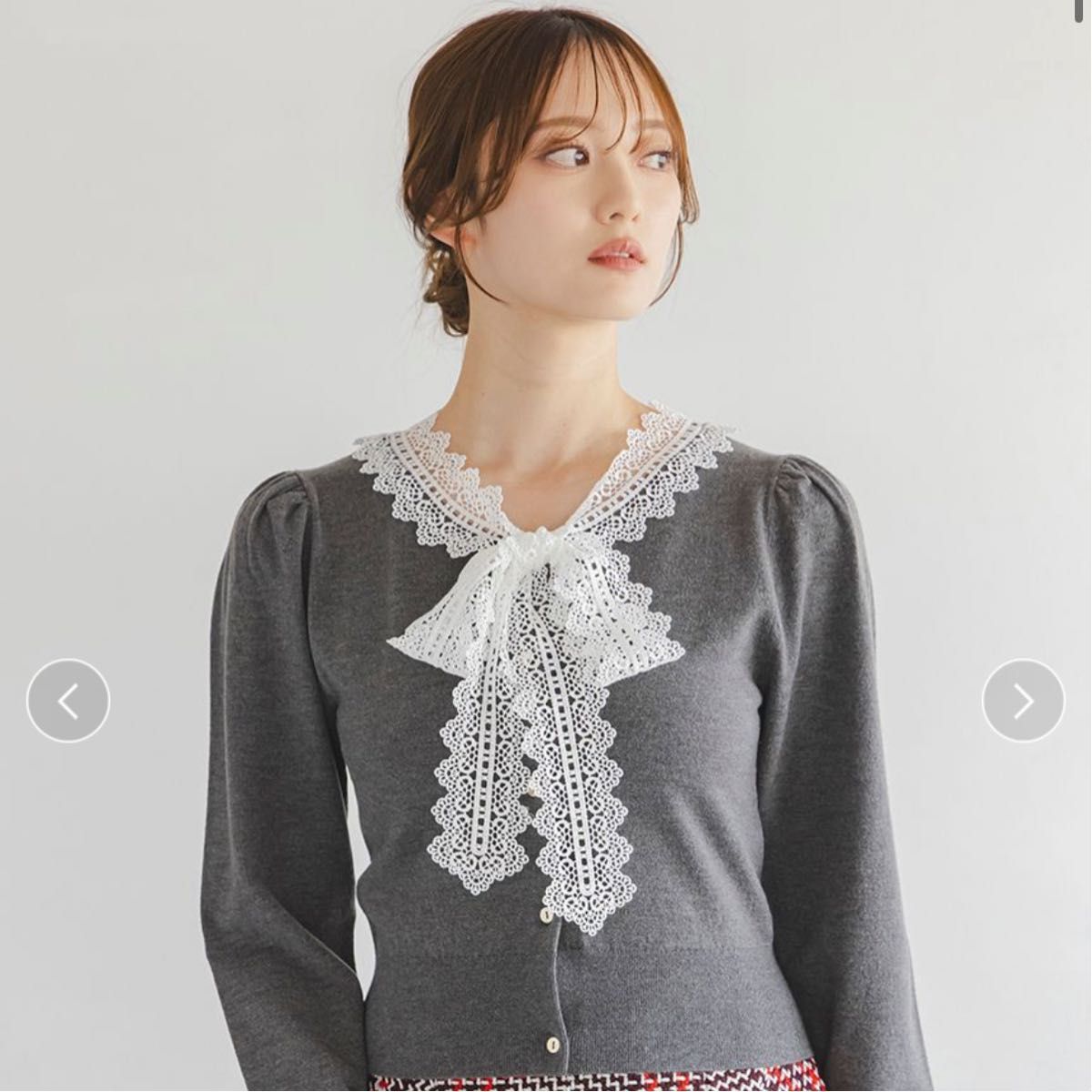 USAGI ONLINE限定】レースボウタイカーディガン｜Yahoo!フリマ（旧