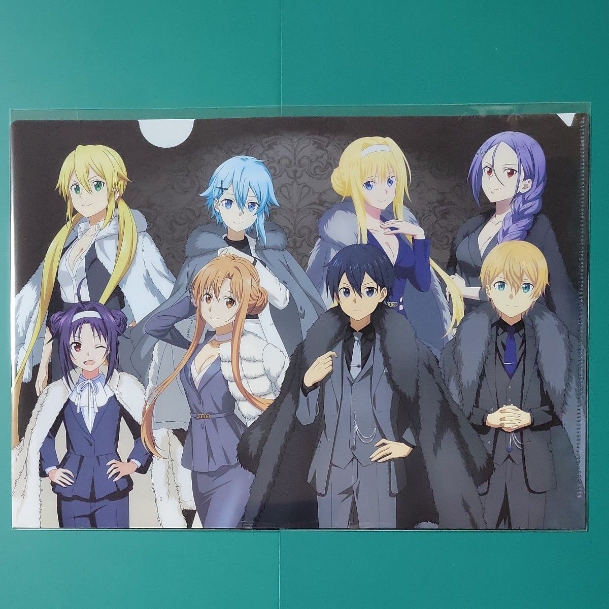 ソードアート ・オンライン AGF2025 限定 クリアファイル ホログラム