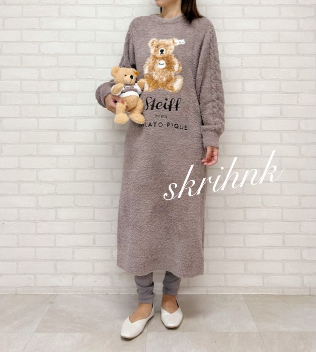 ジェラートピケ シュタイフ 限定コラボ 【Steiff】パウダージャガード