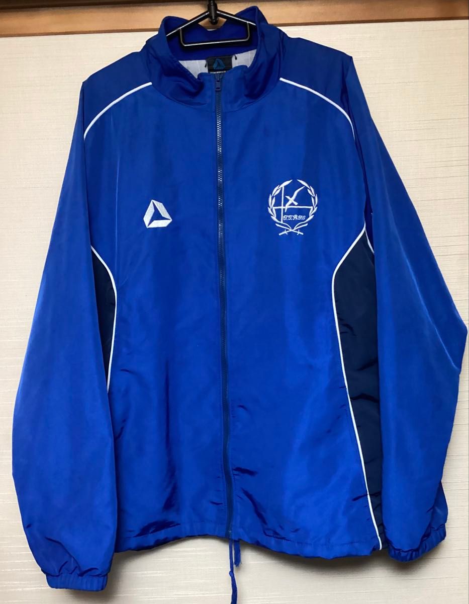 東海大学高輪台高校ラグビー部 O ヤッケ上下 ブルー 中古 SUZUKI 防寒