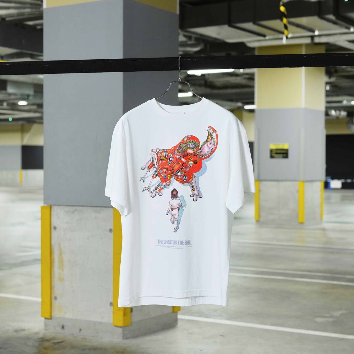 大友克洋×攻殻機動隊トリビュートイラスト Tシャツ Lサイズ｜Yahoo