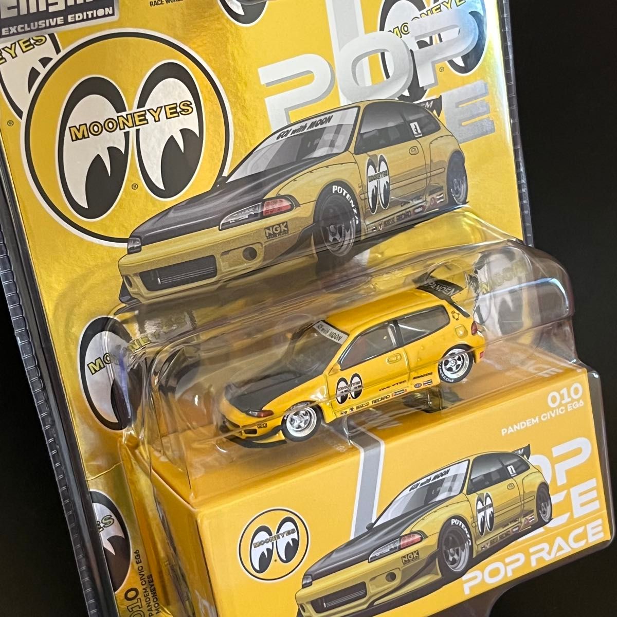 1/64 パンデム シビック EG6 ムーンアイズ ポップレース｜Yahoo!フリマ