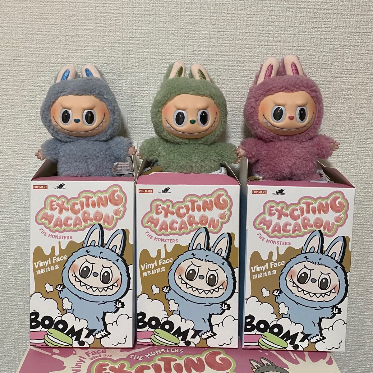正規品THE MONSTERS Exciting Macaron ぬいぐるみシリーズpopmart