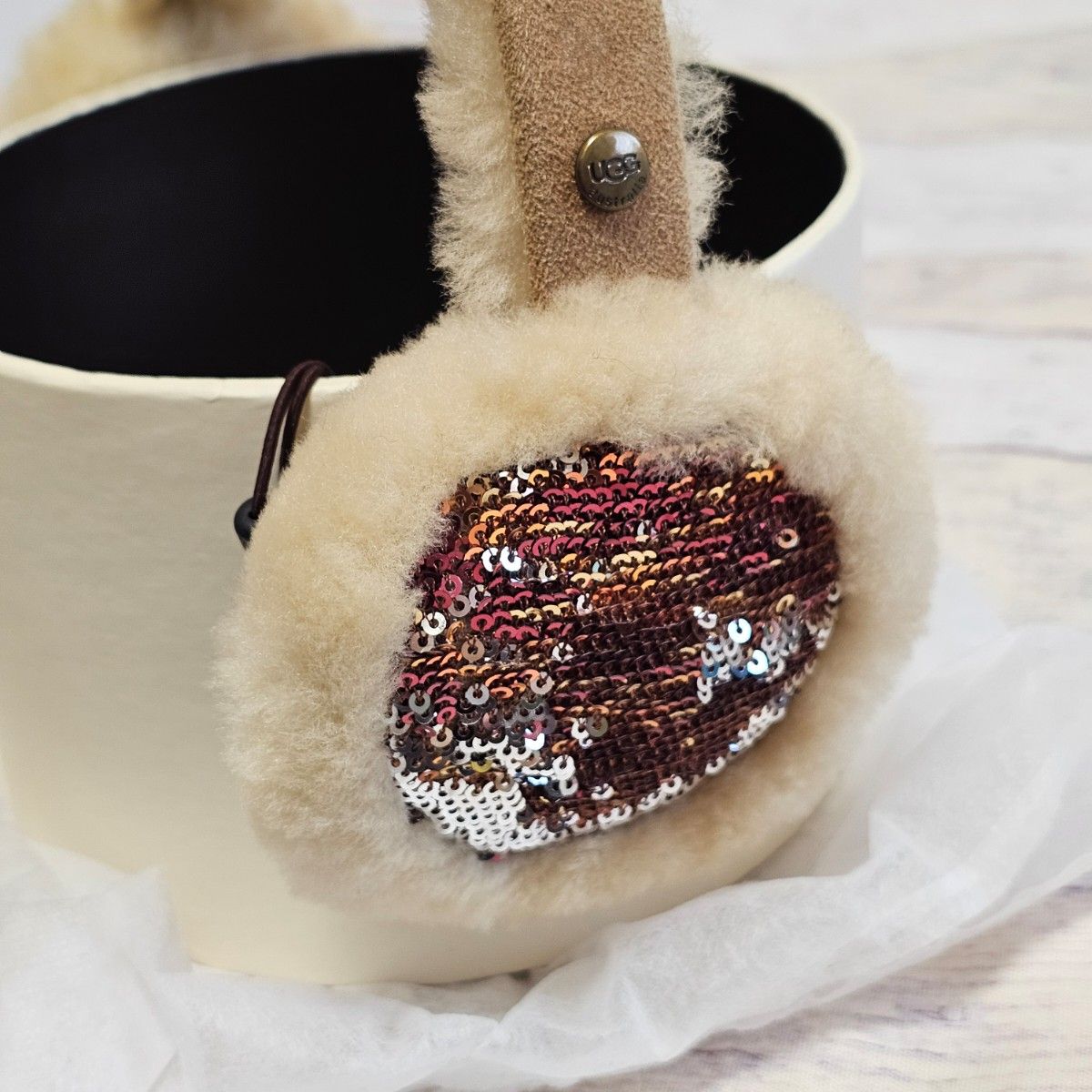 最終価格 UGG シープスキン イヤーマフ アグ 耳当て アグ
