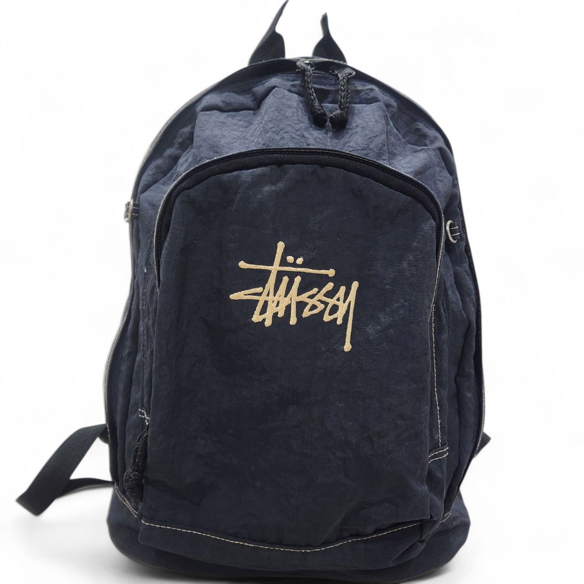 希少 Old Stussy 白タグ OUTER GEAR 90s リュック ネイビー アーカイブ