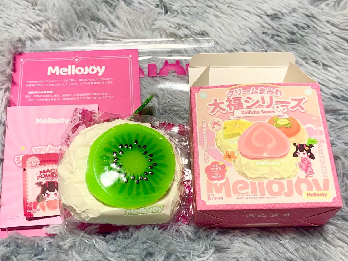 メロジョイ Mellojoy スクイーズ 大福 キウイ｜Yahoo!フリマ（旧PayPay