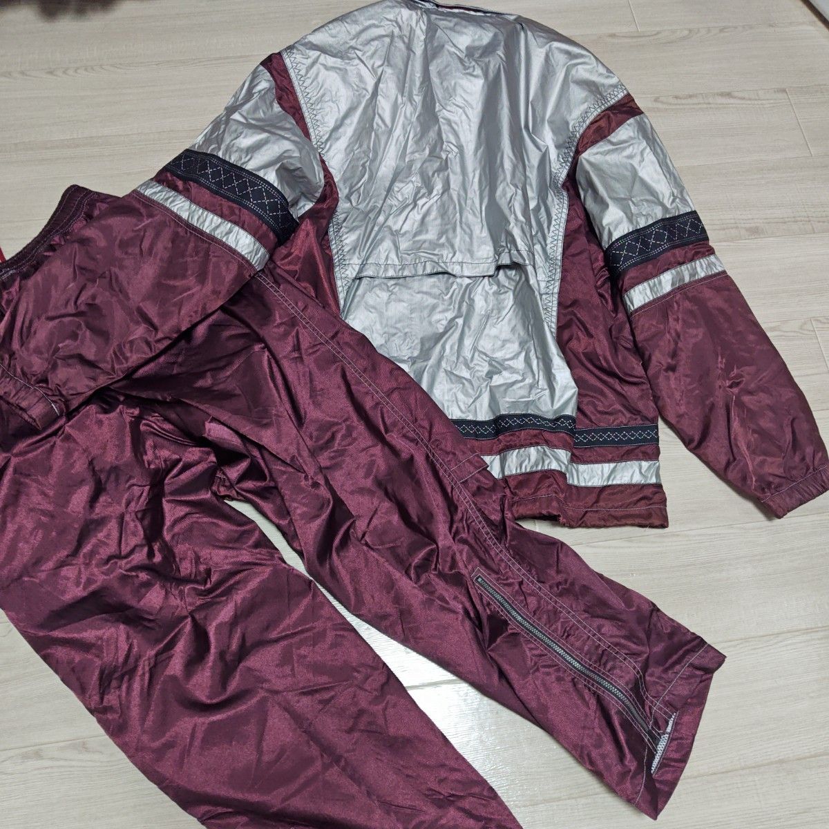 ASICSアシックス90's 上下 ジャージナイロンセットアップウインド