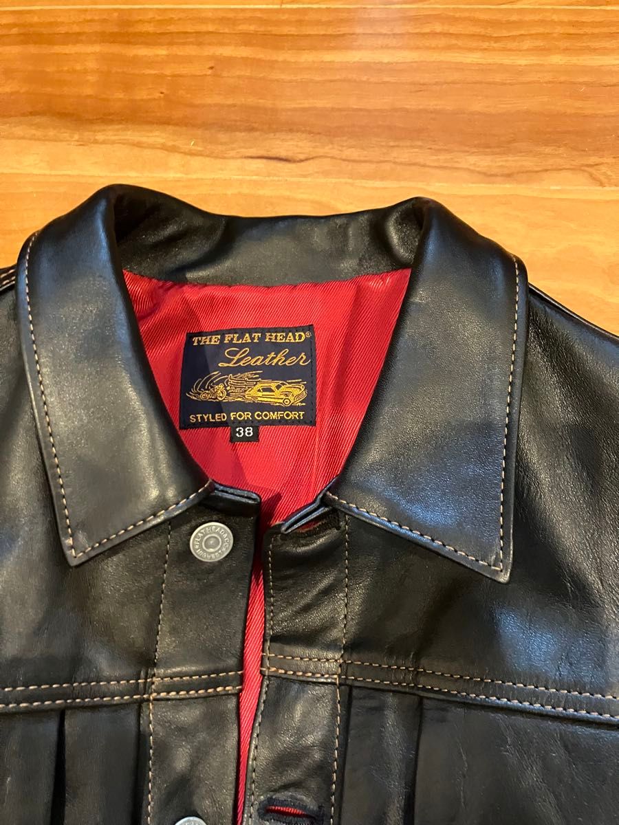 THE FLAT HEAD ホースハイド 50s レザージャケット 38サイズ｜Yahoo