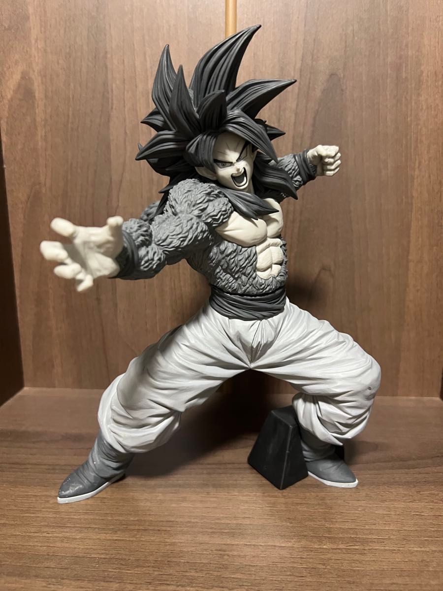 ドラゴンボール SMSP ゴジータ 孫悟空 超サイヤ人4 モノクロ C賞 2体