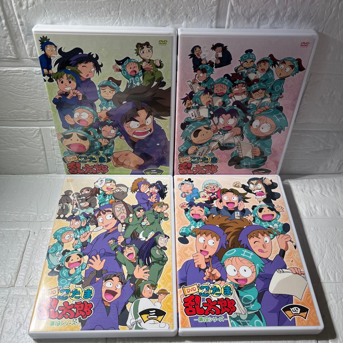 忍たま乱太郎 DVD 第19シリーズ 全7巻セット 収納BOX付き 国内正規品