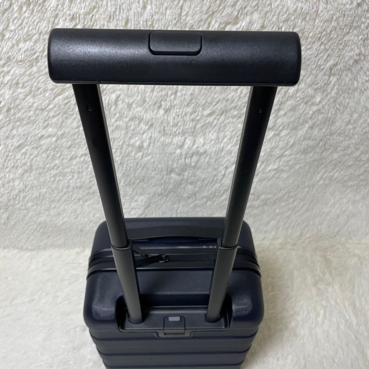 美品 無印良品 キャリーケース ネイビー 20L 機内持ち込みサイズ 4輪