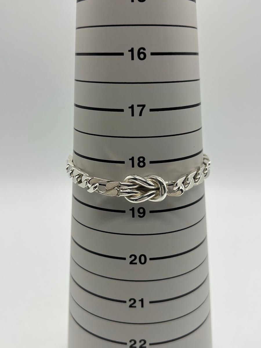 ティファニー TIFFANY センターノット チェーン ブレスレット 70年代