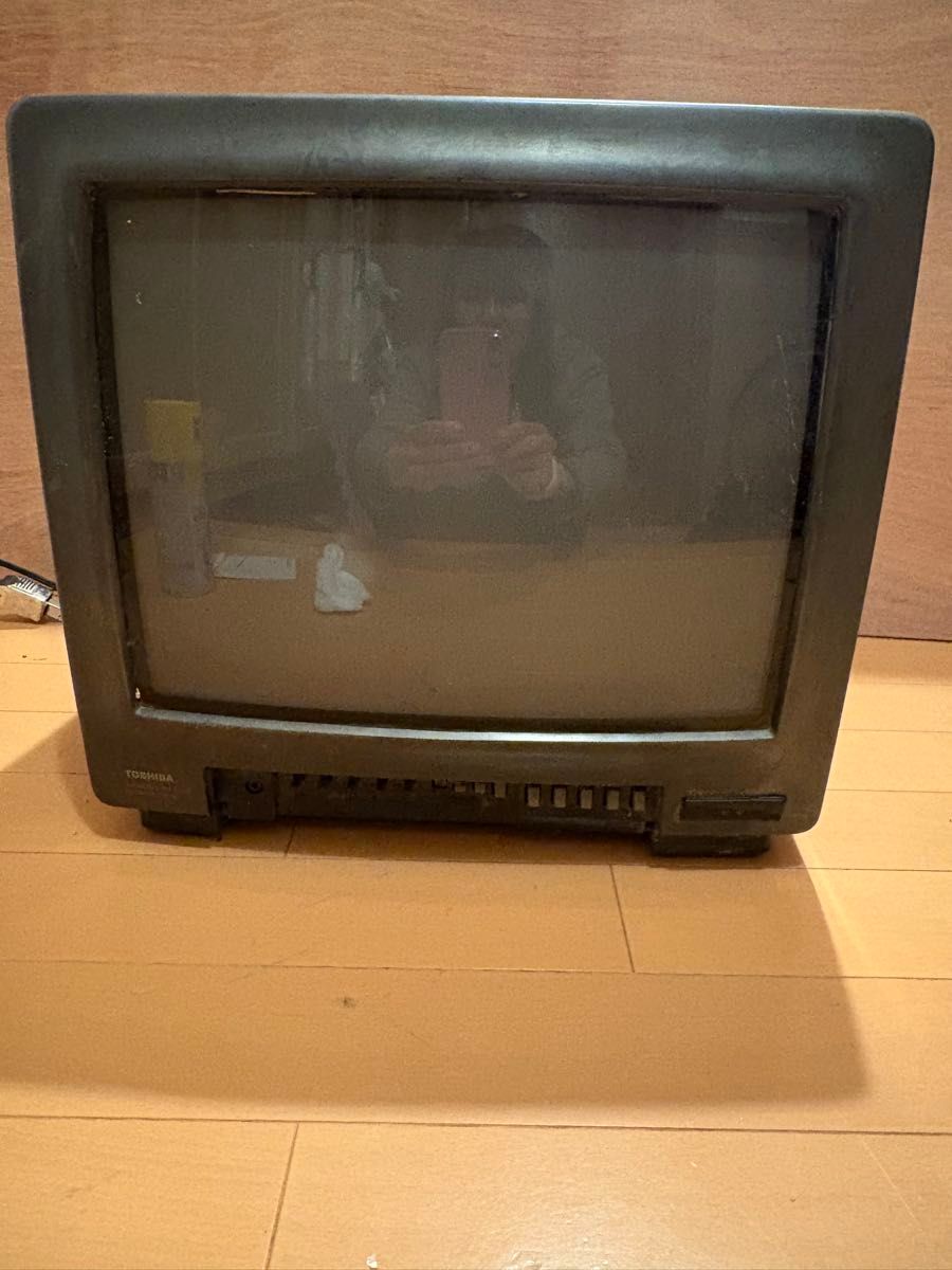 TOSHIBA 東芝 ブラウン管テレビ レトロ 昭和レトロ ジャンク品 テレビ