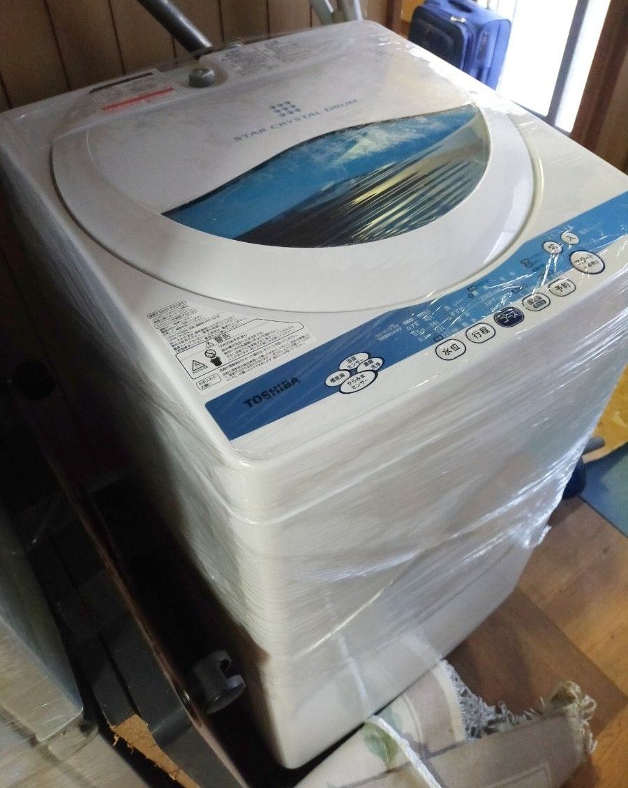 東芝 全自動洗濯機 AW-50GK(W)/5kg/TOSHIBA/東芝/AW-50GK(W)/ピュア