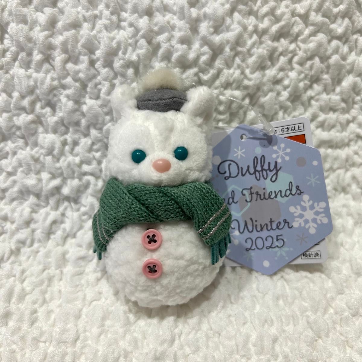 ジェラトーニ ぬいぐるみチャーム 雪だるま ダッフィー＆フレンズ