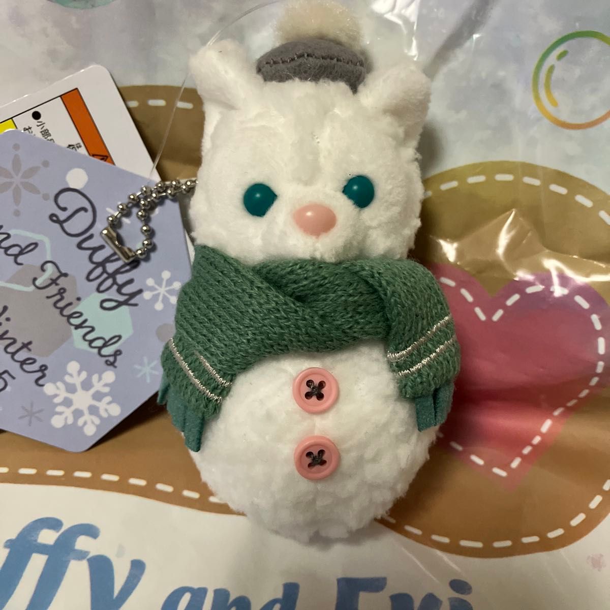 ジェラトーニ ぬいぐるみチャーム 雪だるま ダッフィー シークレット
