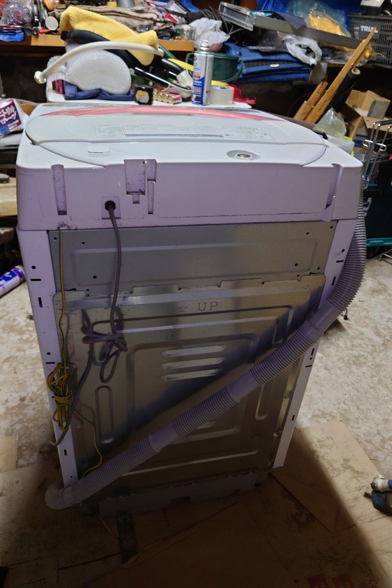 良品】SHARP 縦型洗濯機 6kg 穴なし洗濯槽 北陸のみ送料無料 シャープ