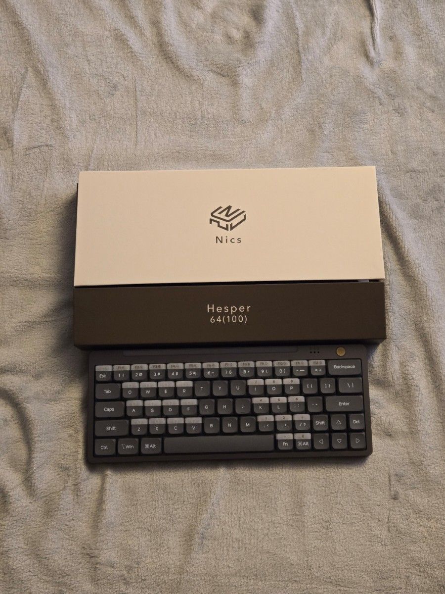 Nics Hesper 64(100) メカニカルキーボード 開封のみ｜Yahoo!フリマ