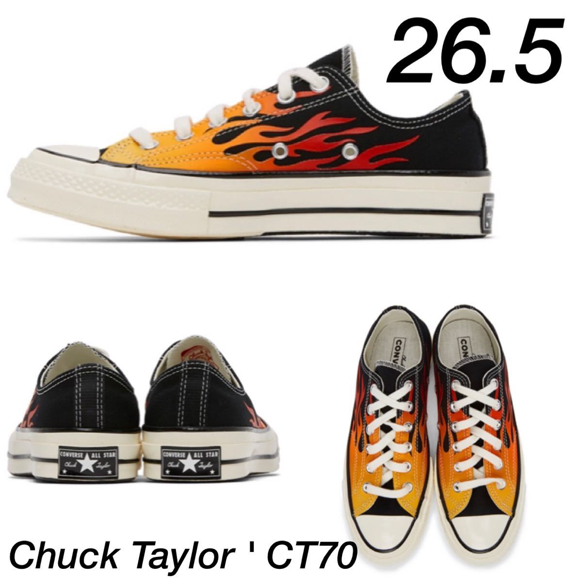 フレイム 炎 CONVERSE コンバース チャックテイラー ct70｜Yahoo