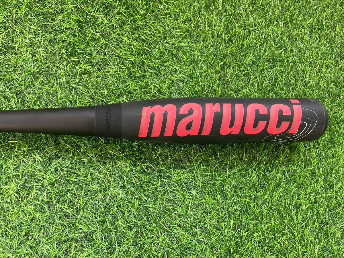 美品】マルーチ ワニクラッシャー 赤ワニ 一般軟式用バット ミドル