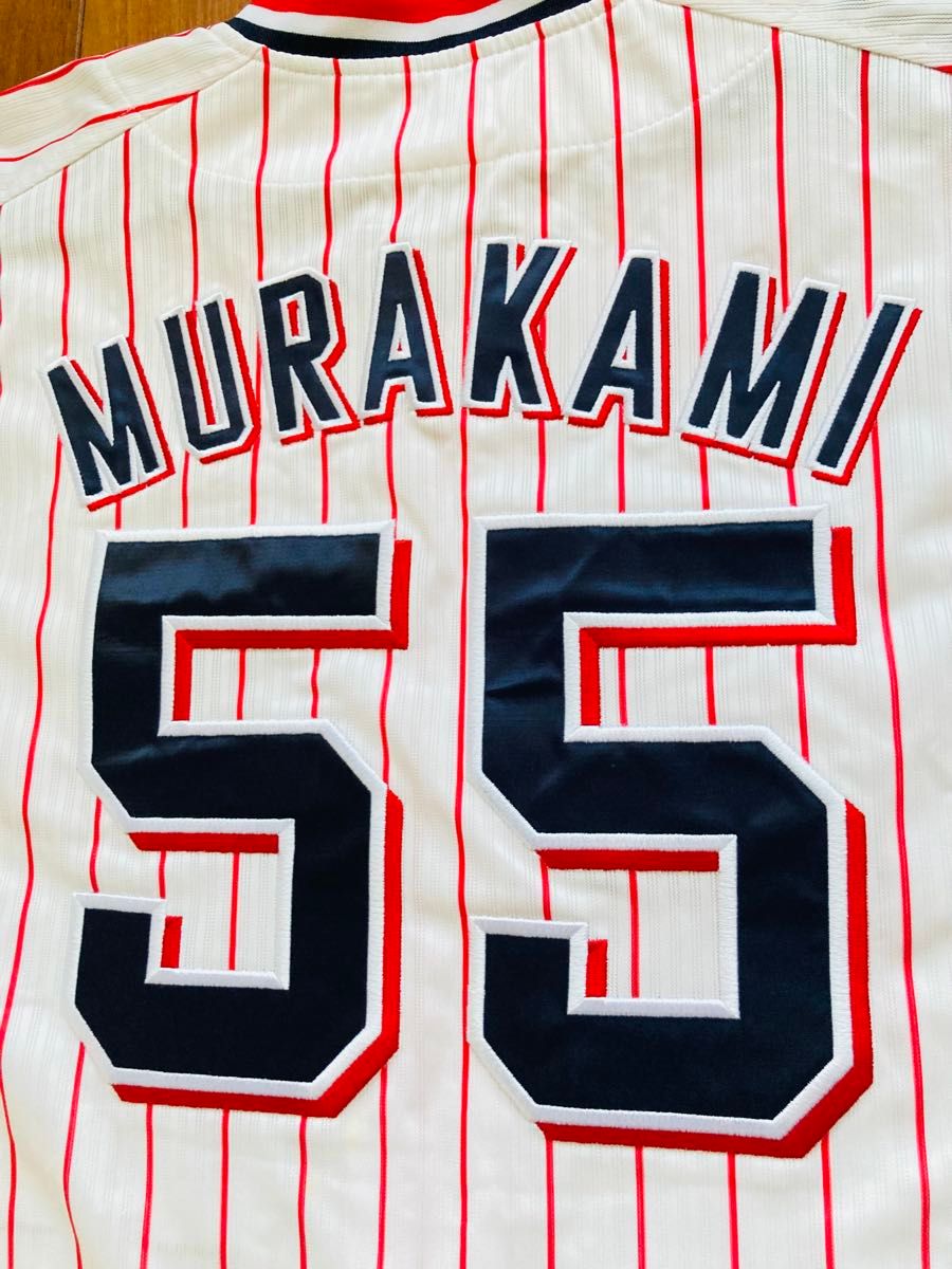 東京ヤクルトスワローズ 村上宗隆 55 ユニフォーム ジェスティック