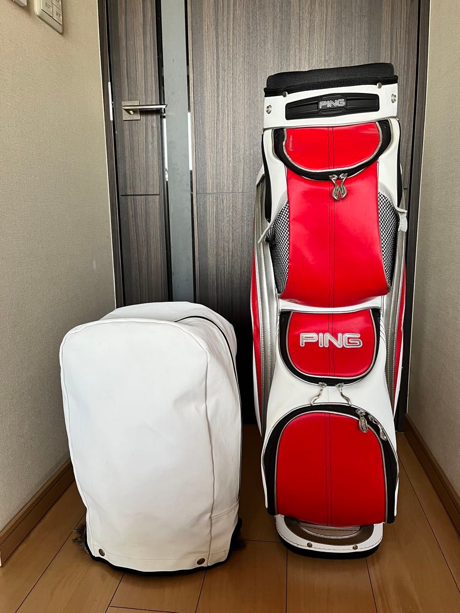 良品 希少 PING ピン ANSER アンサー カート型キャディバッグ 14分割
