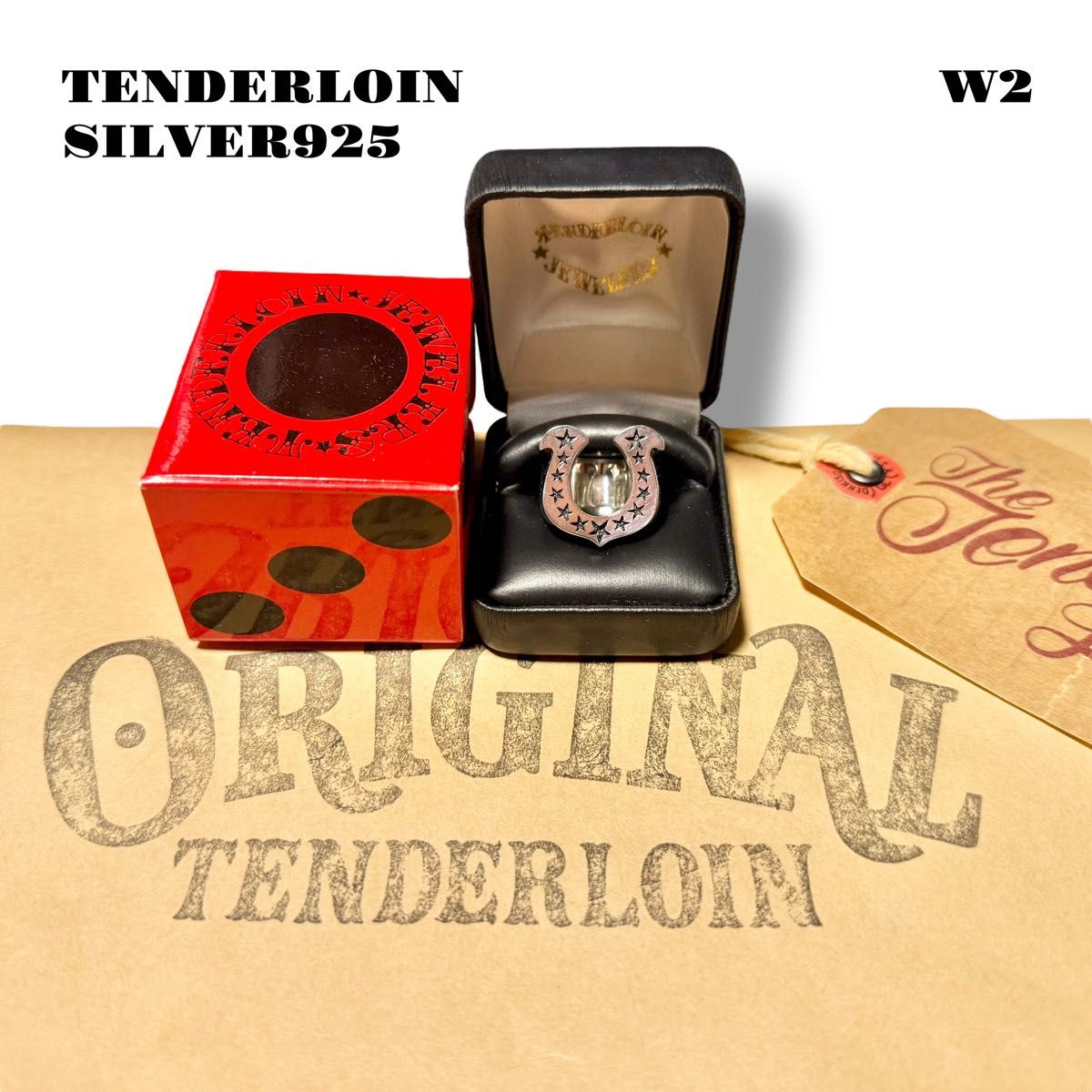人気品 TENDERLOIN テンダーロイン T-H S RING ホースシューリング