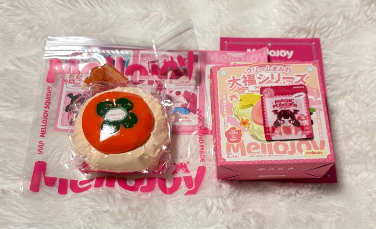 mellojoy メロジョイ スクイーズ 大福シリーズ 柿｜Yahoo!フリマ（旧