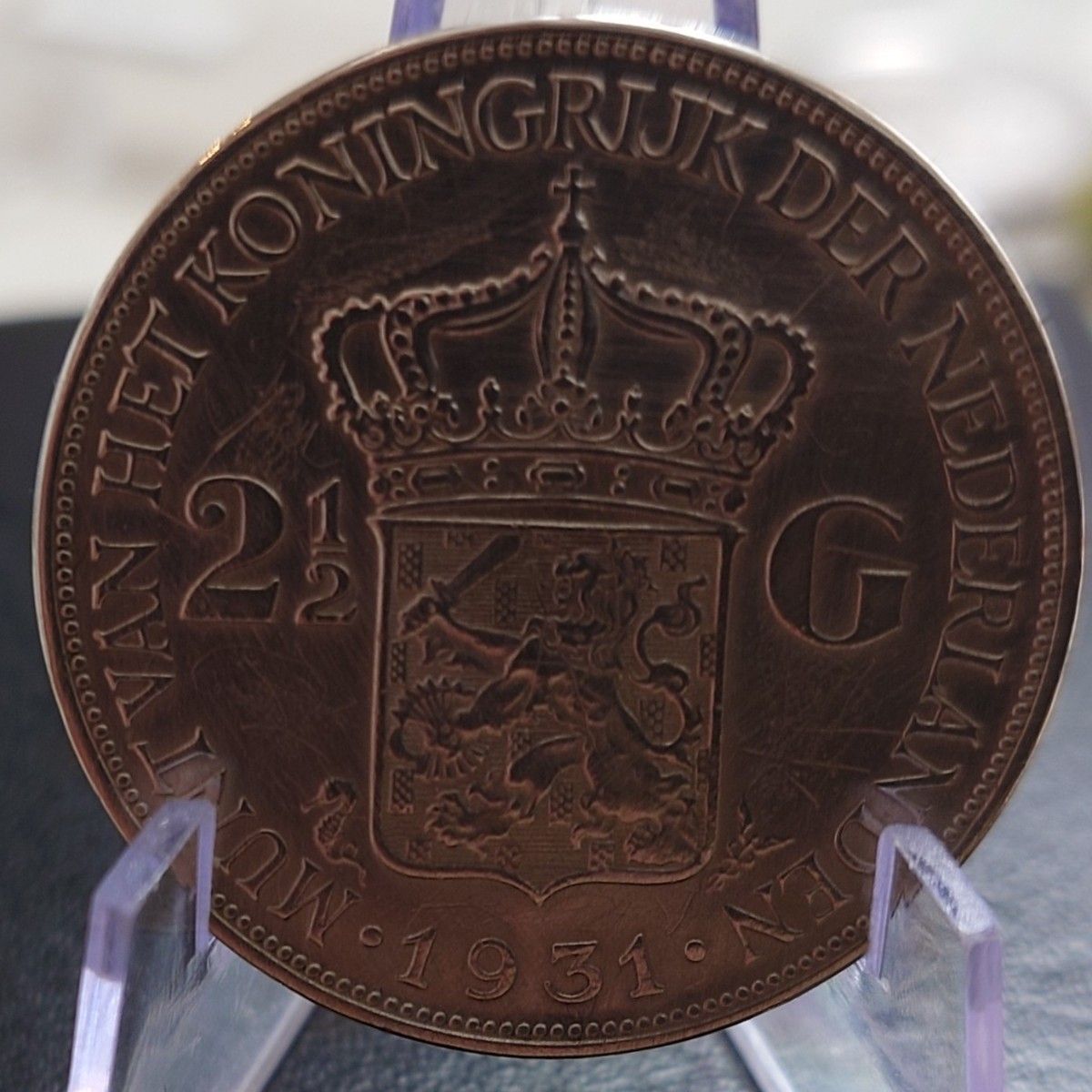 注文品 1931年 オランダ銀貨 2 5グルデン ウィルヘルミナ女王+1911年