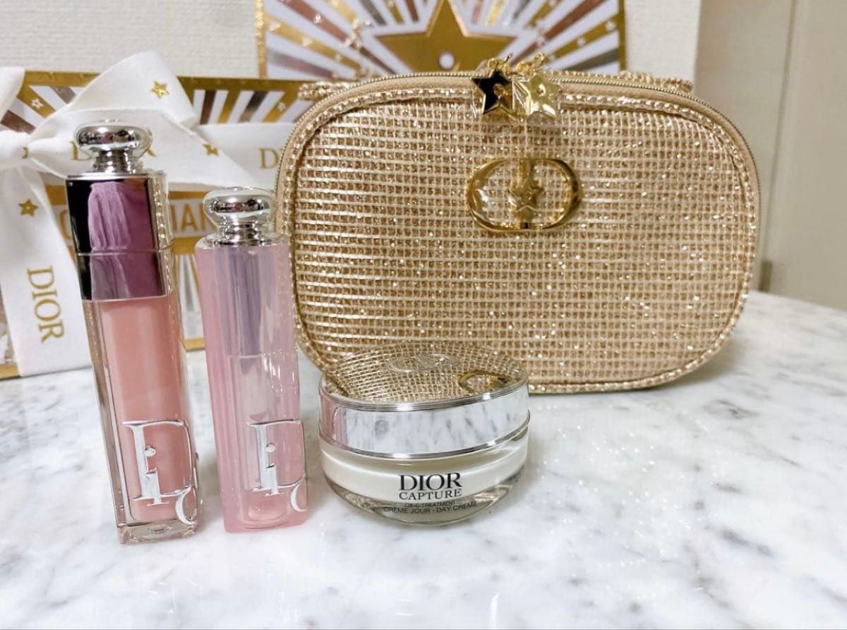 新品】ディオール dior 2025ホリデーオファー(限定品) リップ ポーチ