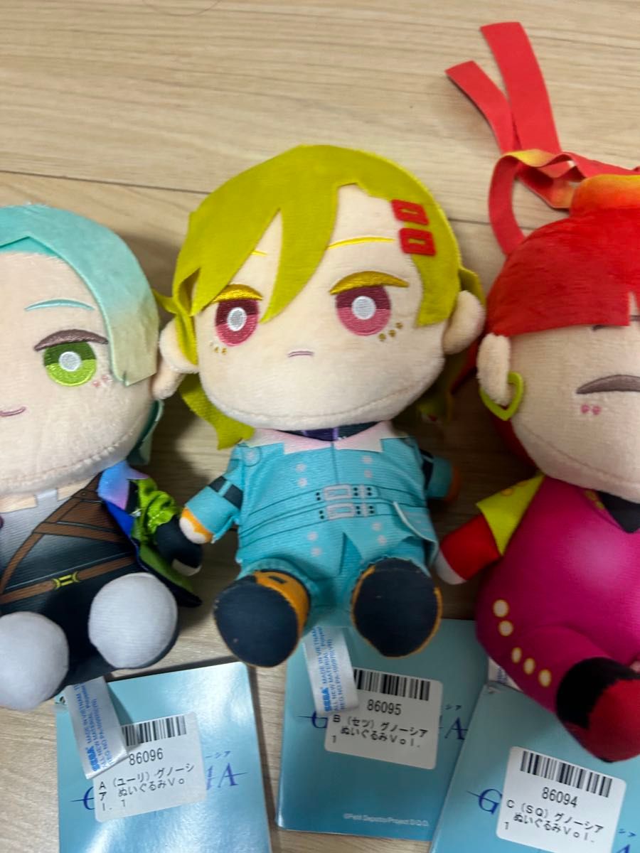 グノーシア ぬいぐるみvol 1 セツ ユーリ SQセット｜Yahoo!フリマ（旧