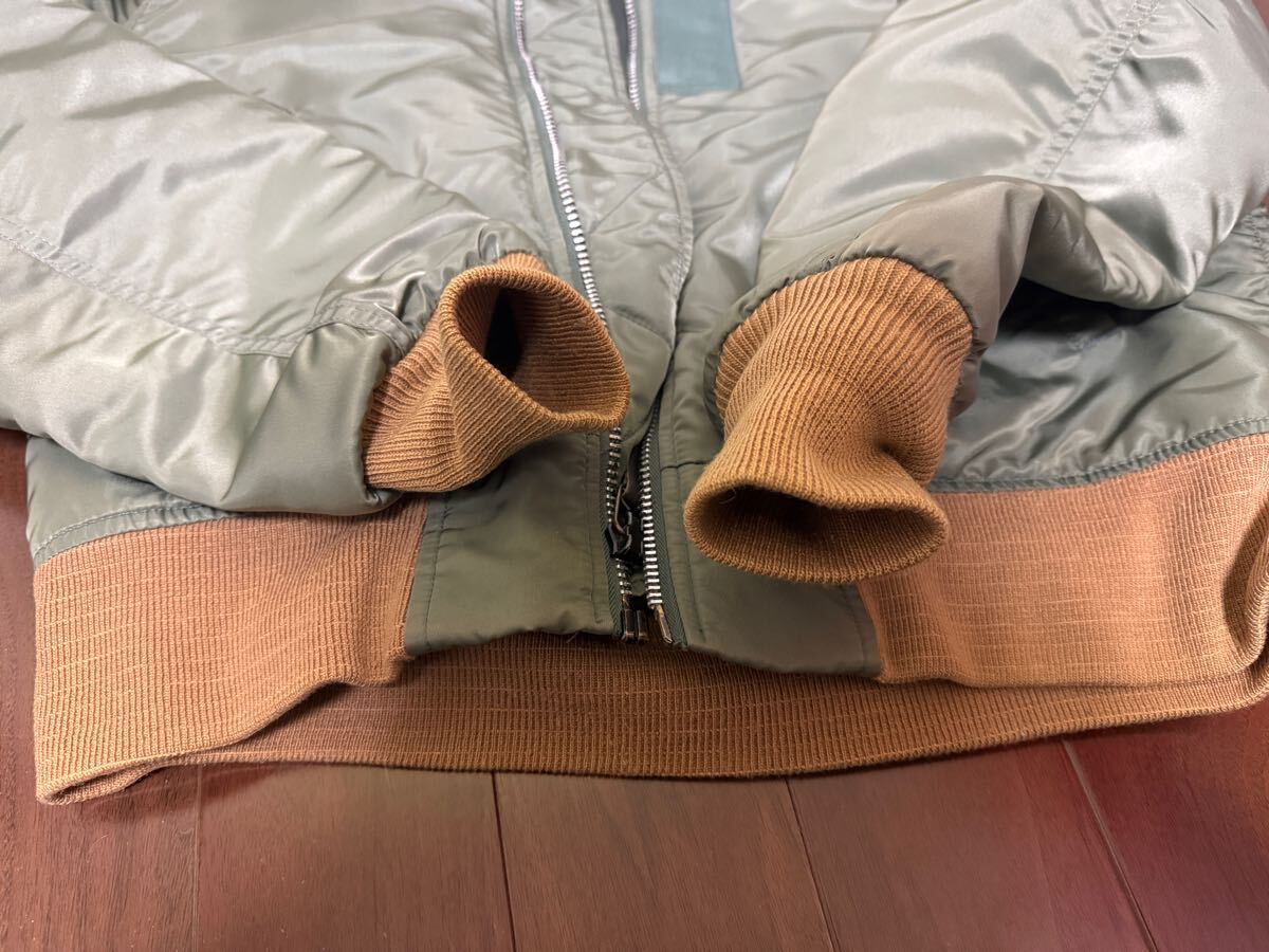 MA-1 SPIEWAK（スピワック） 茶リブ 40 MA-1 SPIEWAK（スピワック） 茶