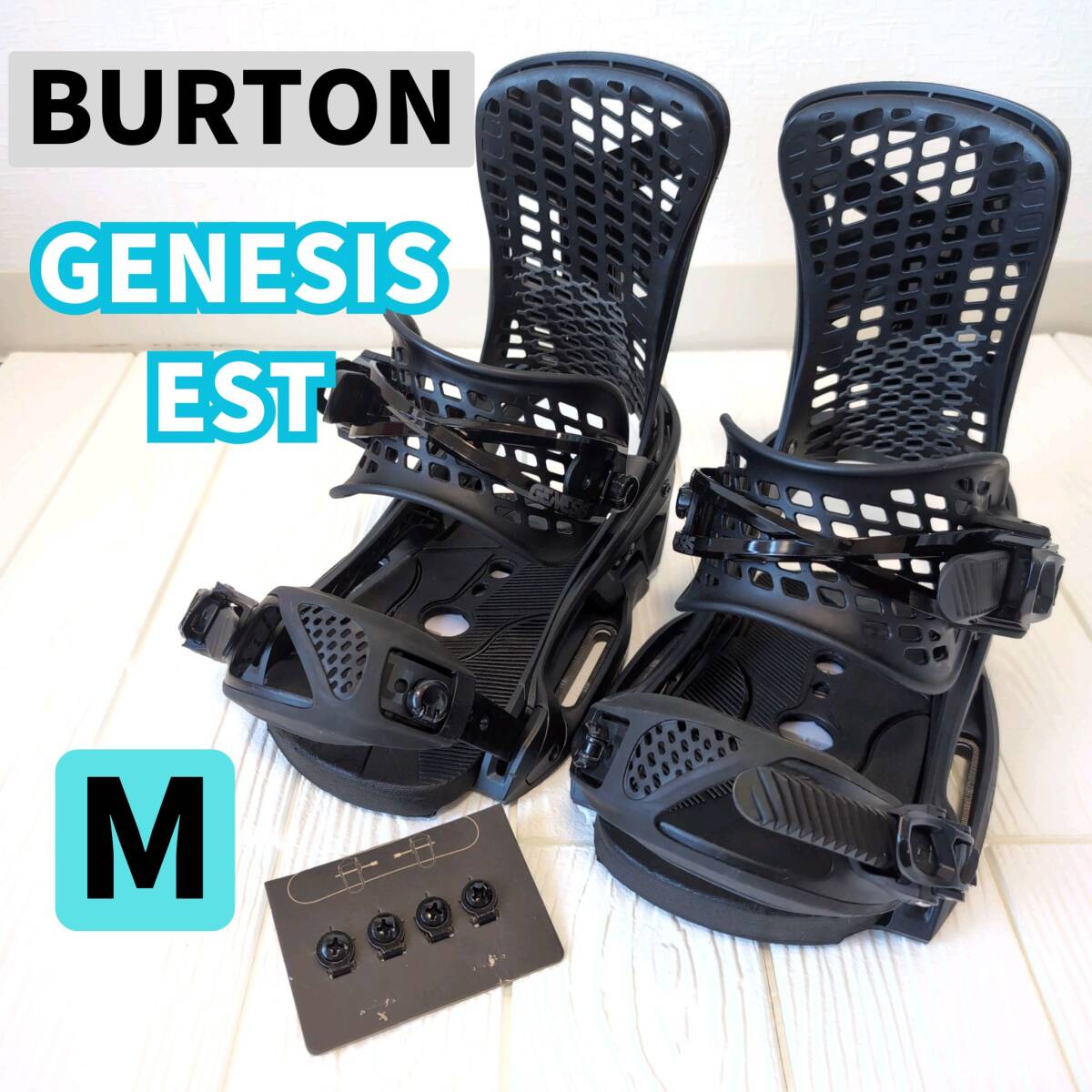 値下げ】 '17 BURTON GENESIS (M) ブラック ダブルテイク 値下げ】 '17