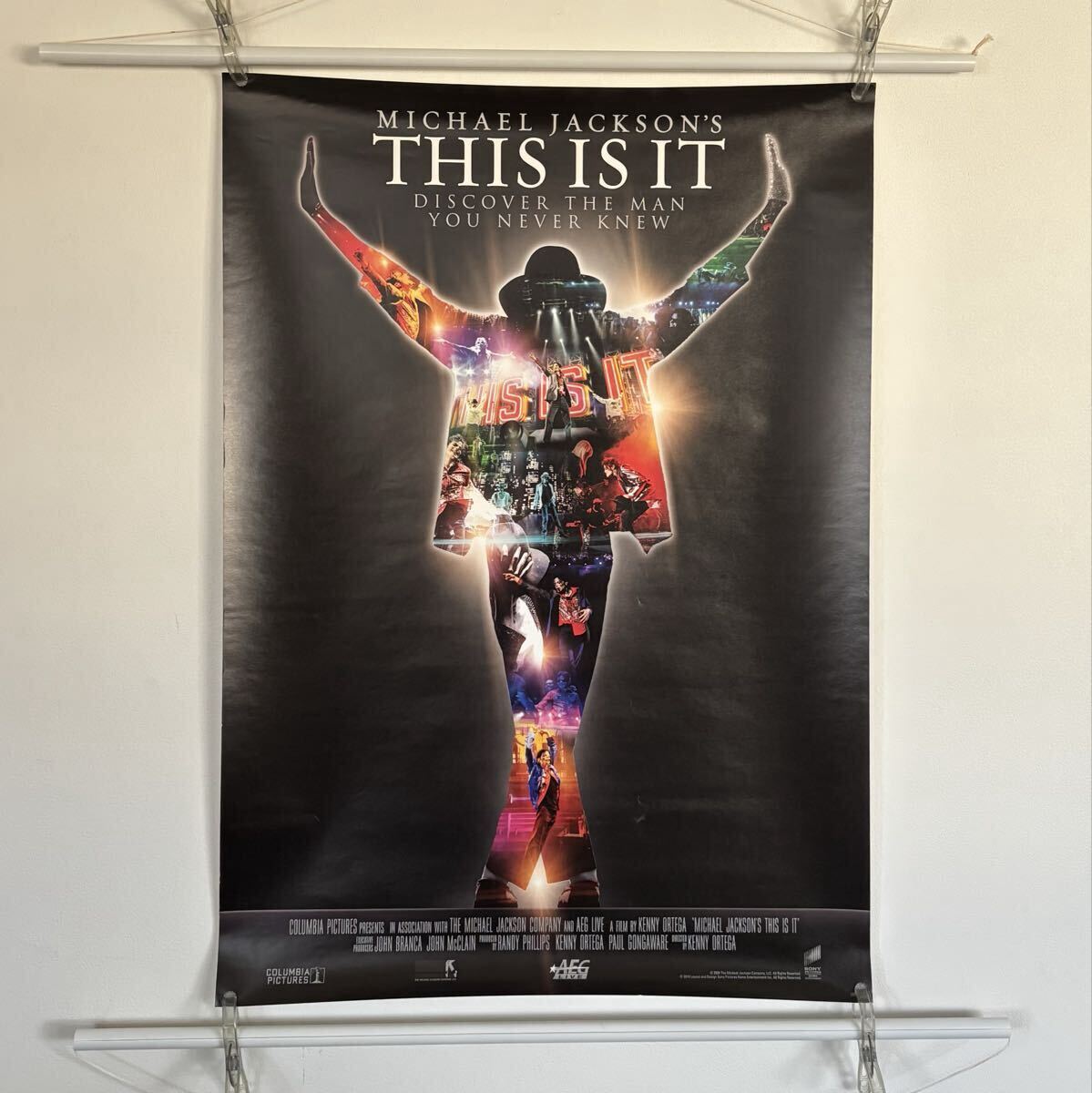 非売品ポスター 2枚セット マイケル・ジャクソン ①「THIS IS IT