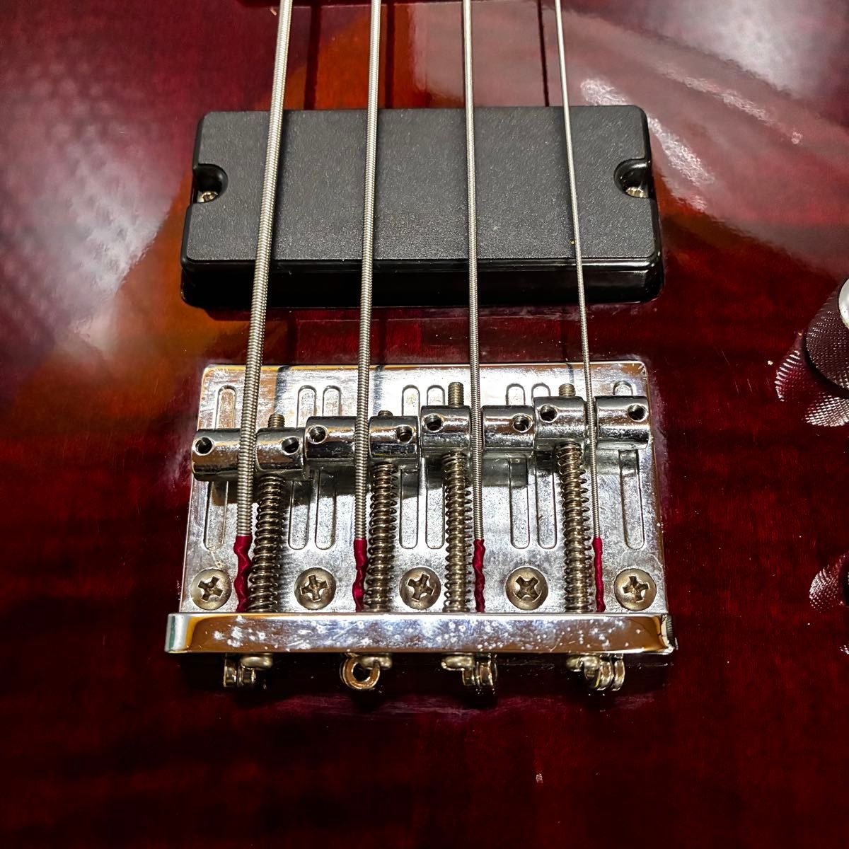 美品】grass roots フォレスト エレキベース G-FR-65B/FM シースルー