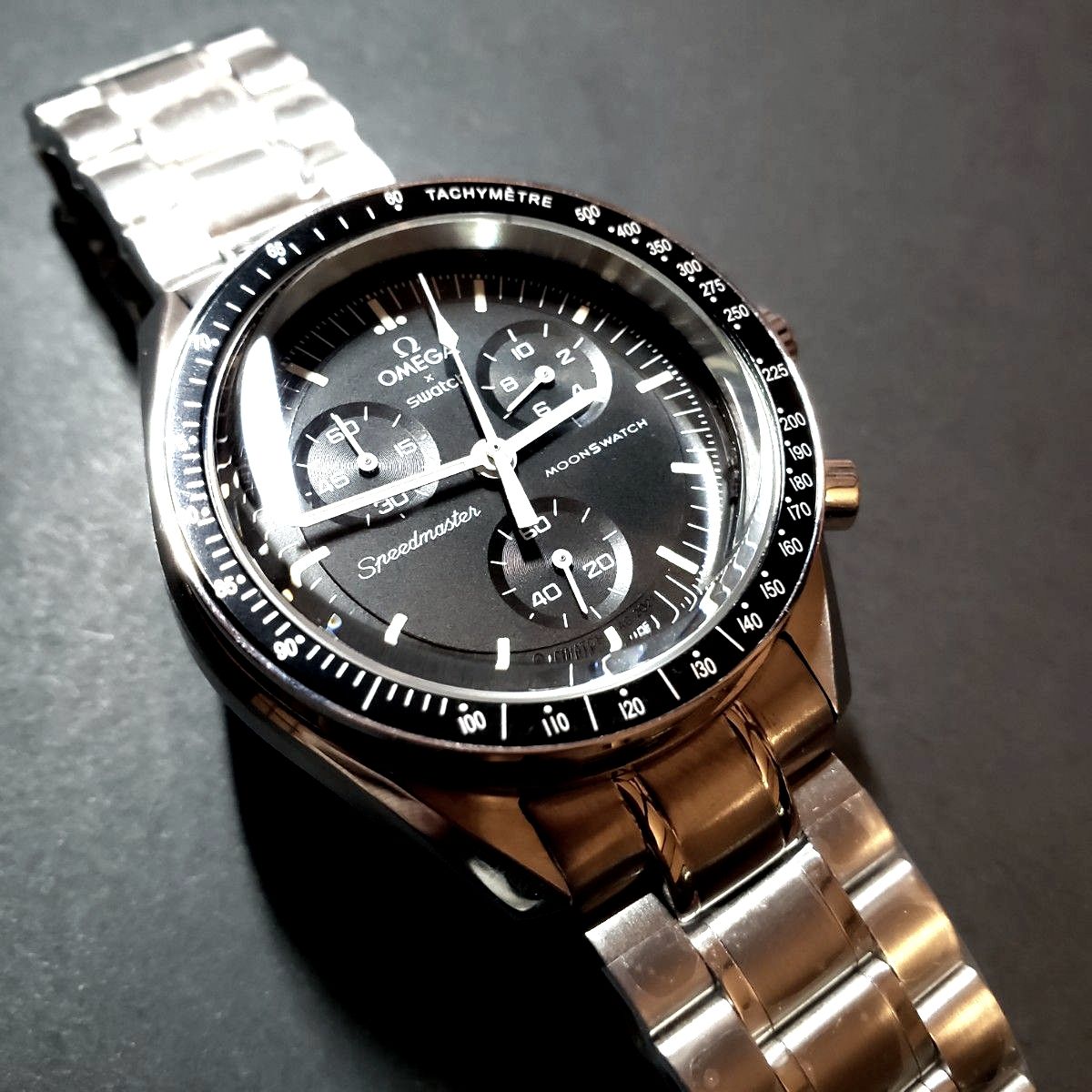 リューズカスタム 新春特別セール【正規品カスタム】OMEGA×Swatch MOON