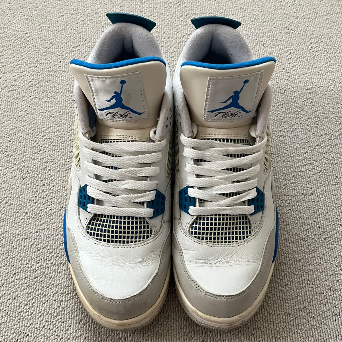 NIKE AIR JORDAN 4 RETRO INDUSTRIAL BLUE 28cm ナイキ エアジョーダン