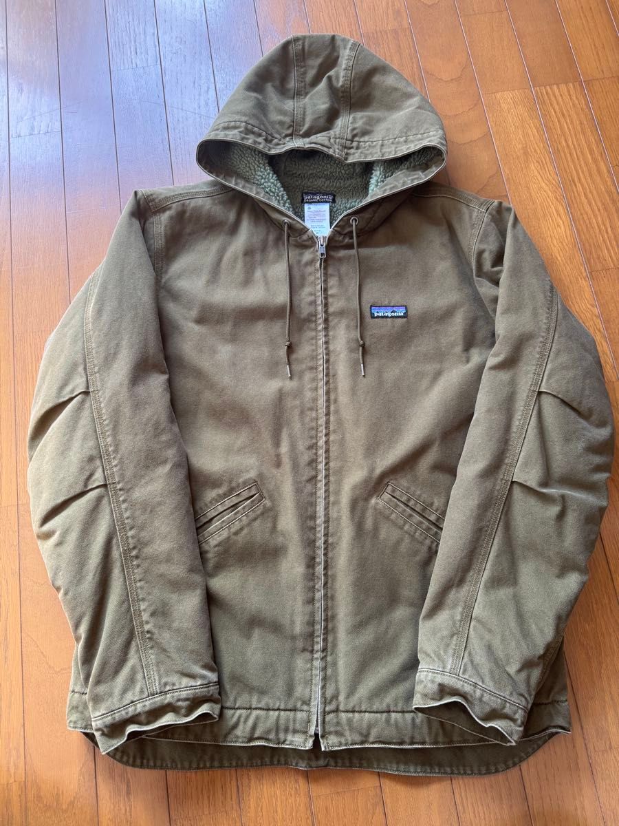 patagonia パタゴニア ラインドキャンバスフーディ 焚き火ジャケット
