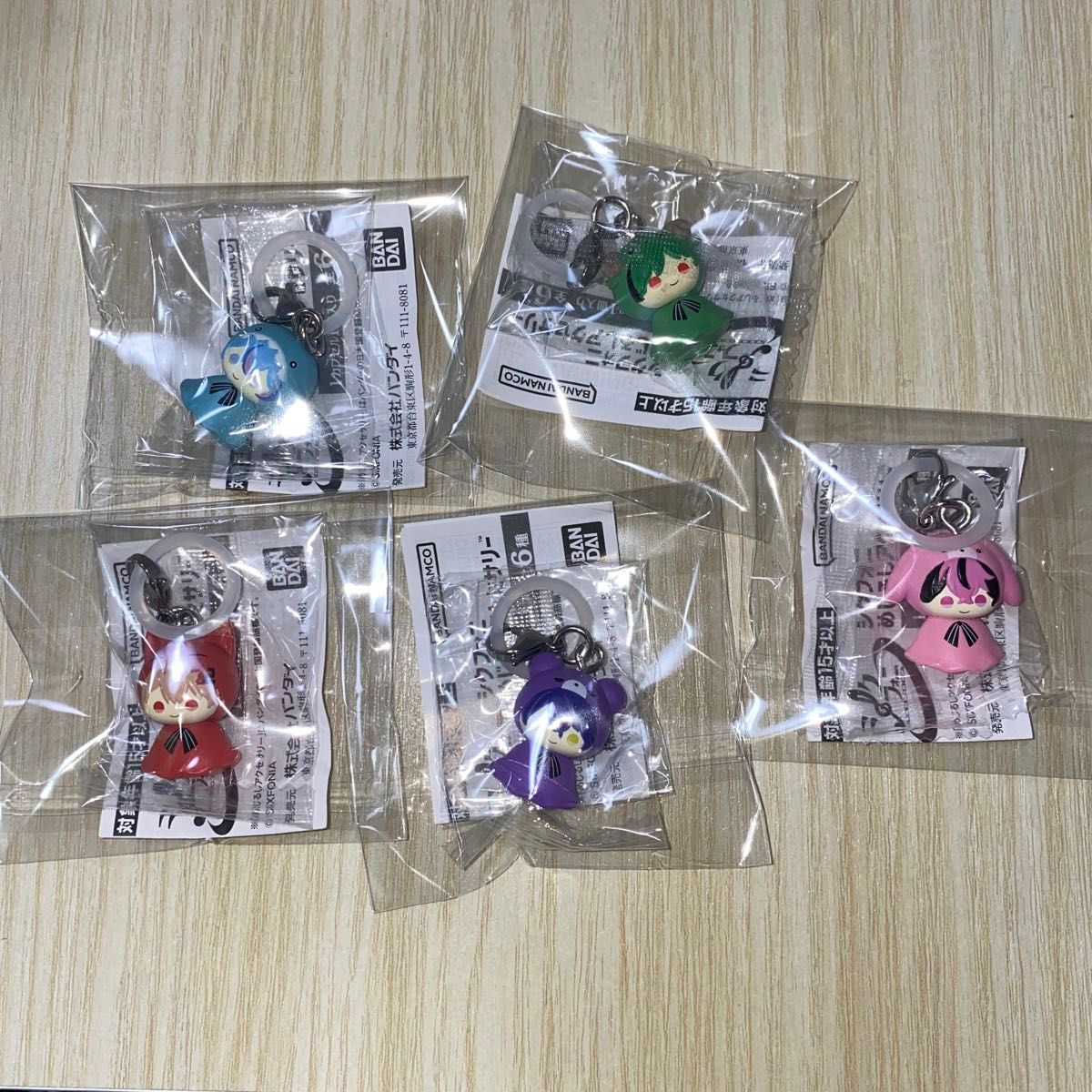 シクフォニ めじるしアクセサリー セミコンプリートセット ガチャ