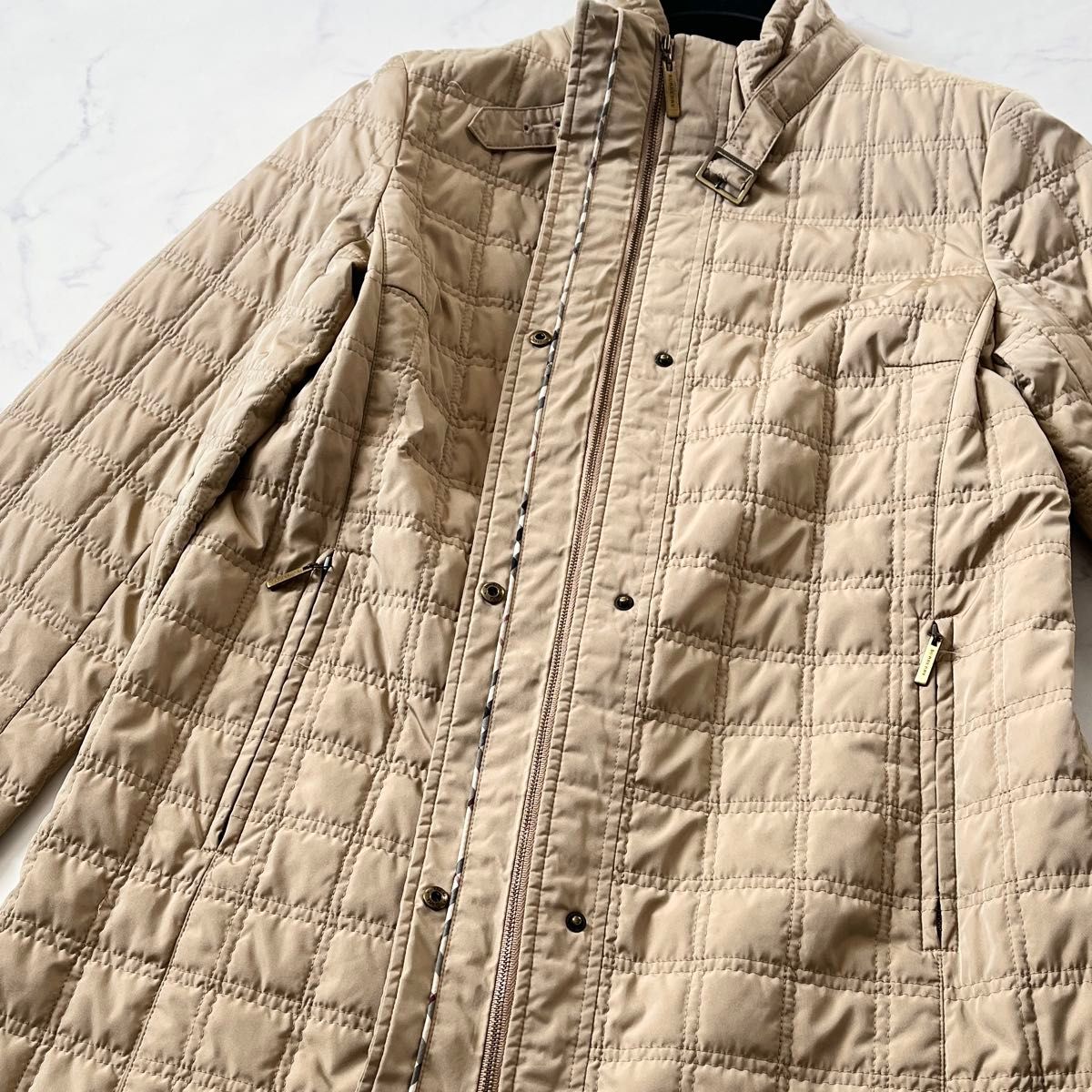 美品】BURBERRY LONDON バーバリーロンドン ノバチェック キルティング