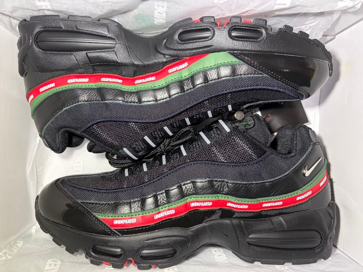 UNDEFEATED NIKE AIR MAX 95 Black 28cm 新品｜Yahoo!フリマ（旧PayPay
