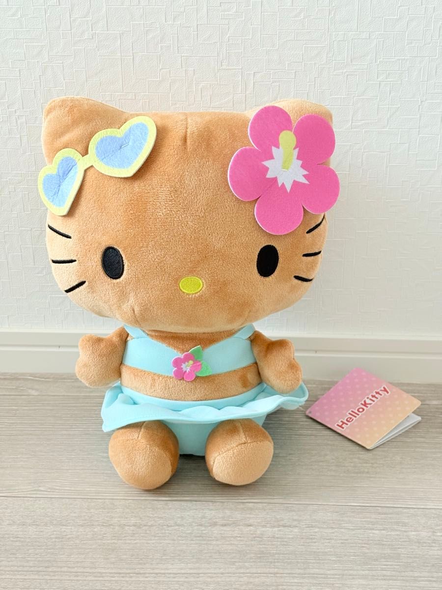 ハローキティ Lぬいぐるみ 日焼けギャルVer 日焼けキティ｜Yahoo